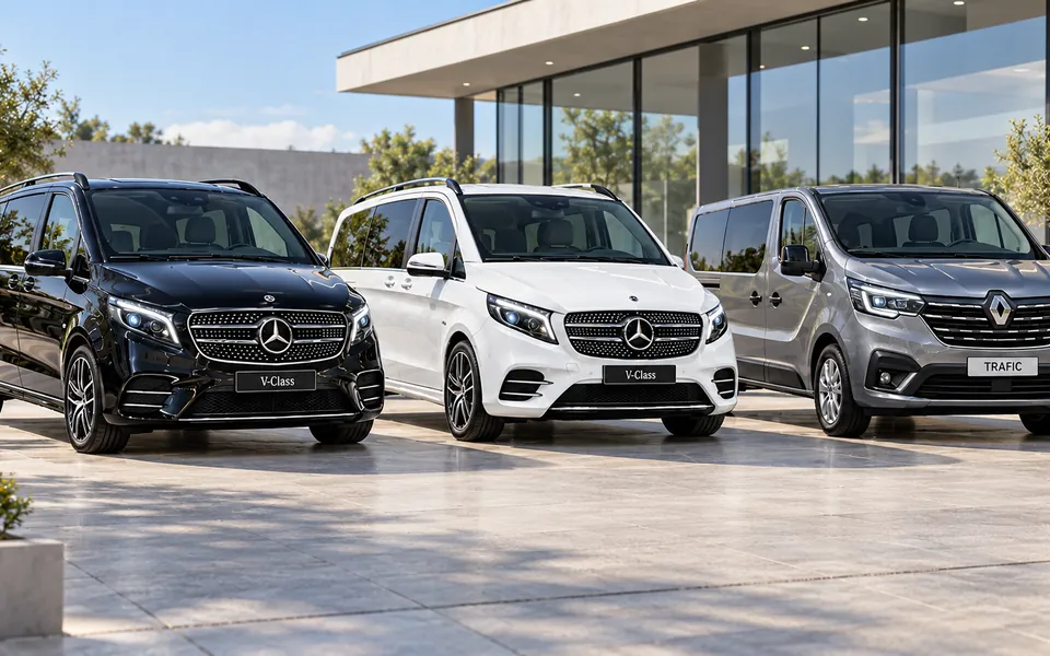 One Transfert vans for groups